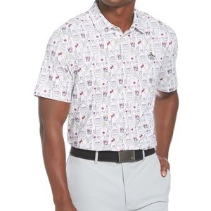 Original Penguin Men's Whiskey Glass Golf Polo